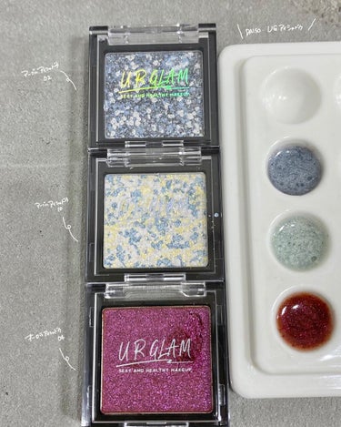 UR GLAM　POWDER EYESHADOW/U R GLAM/シングルアイシャドウを使ったクチコミ（2枚目）