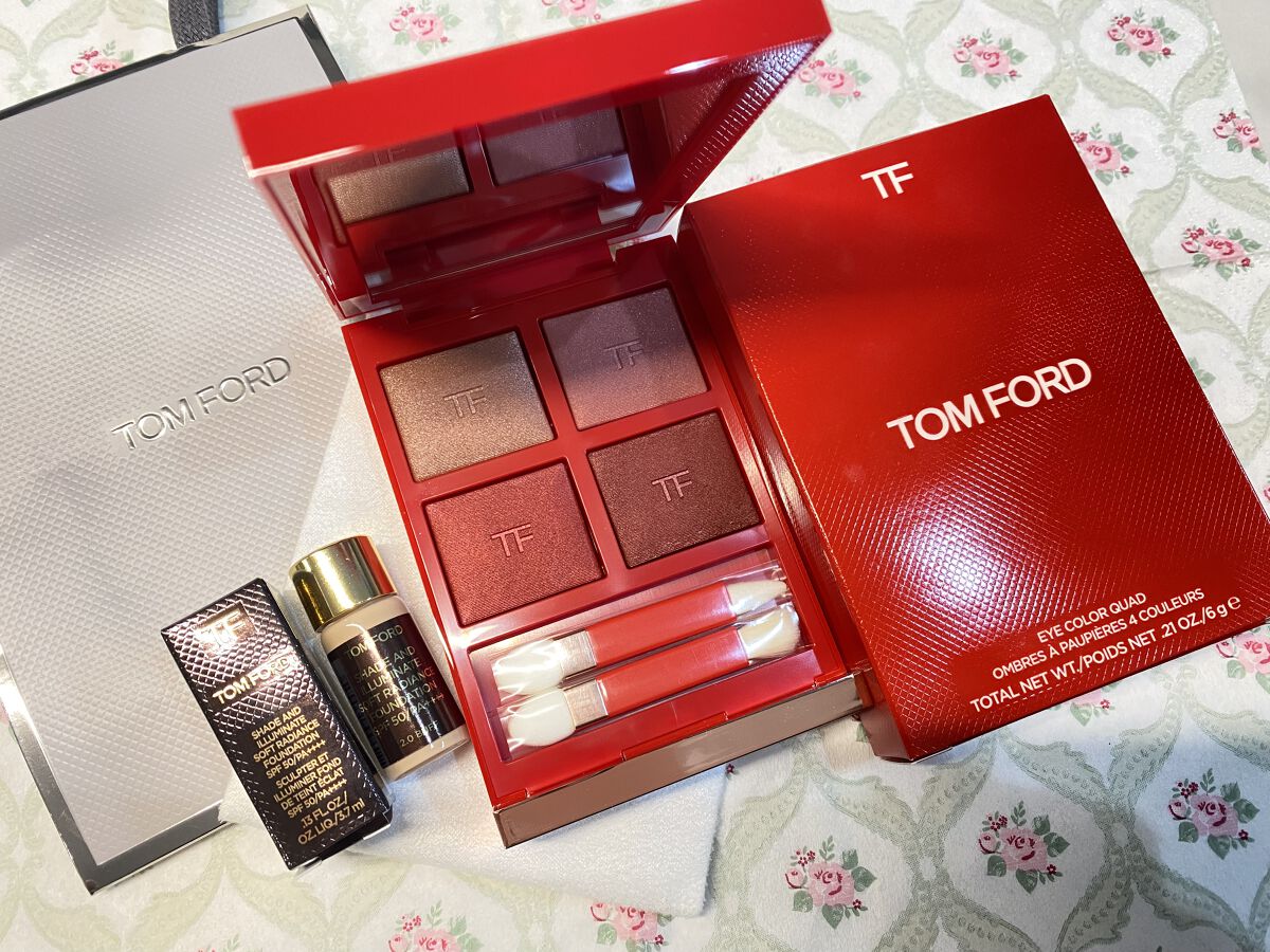 アイ カラー クォード/TOM FORD BEAUTY/アイシャドウパレットを使ったクチコミ（2枚目）