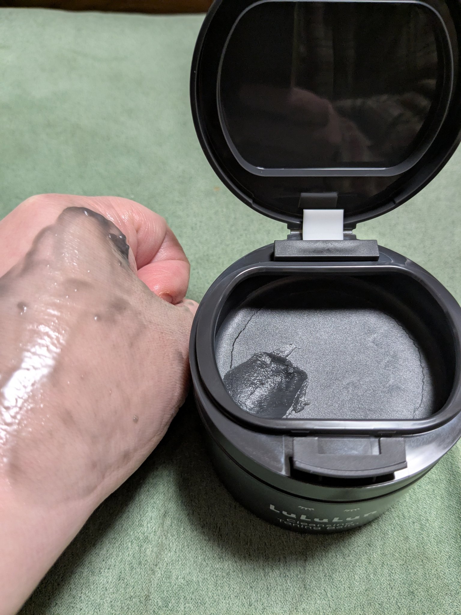 ルルルンクレンジング トーニングバーム CLEAR BLACK/ルルルン/クレンジングバームを使ったクチコミ（3枚目）