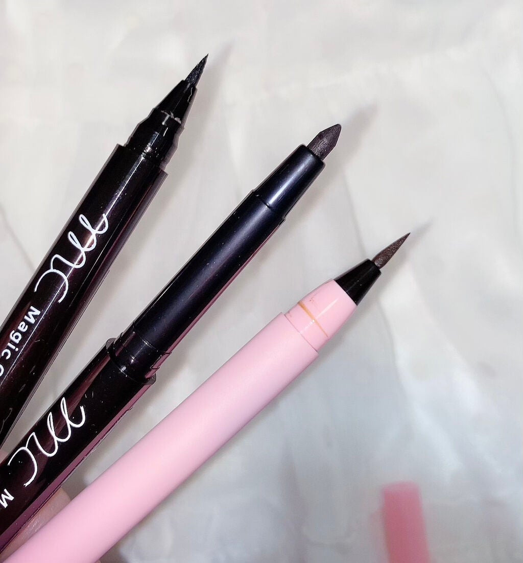 MCリキッドアイライナー/3COINS/リキッドアイライナーを使ったクチコミ(3枚目)