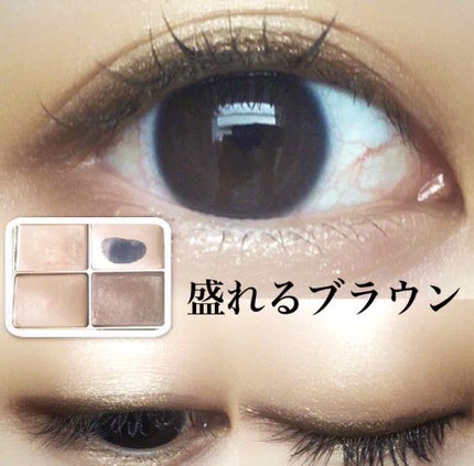 スキンモデリングアイズ/LUNASOL/アイシャドウパレットを使ったクチコミ(1枚目)