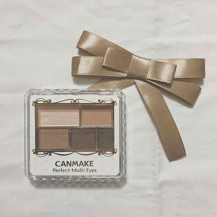 パーフェクトマルチアイズ/キャンメイク/アイシャドウパレットを使ったクチコミ(1枚目)