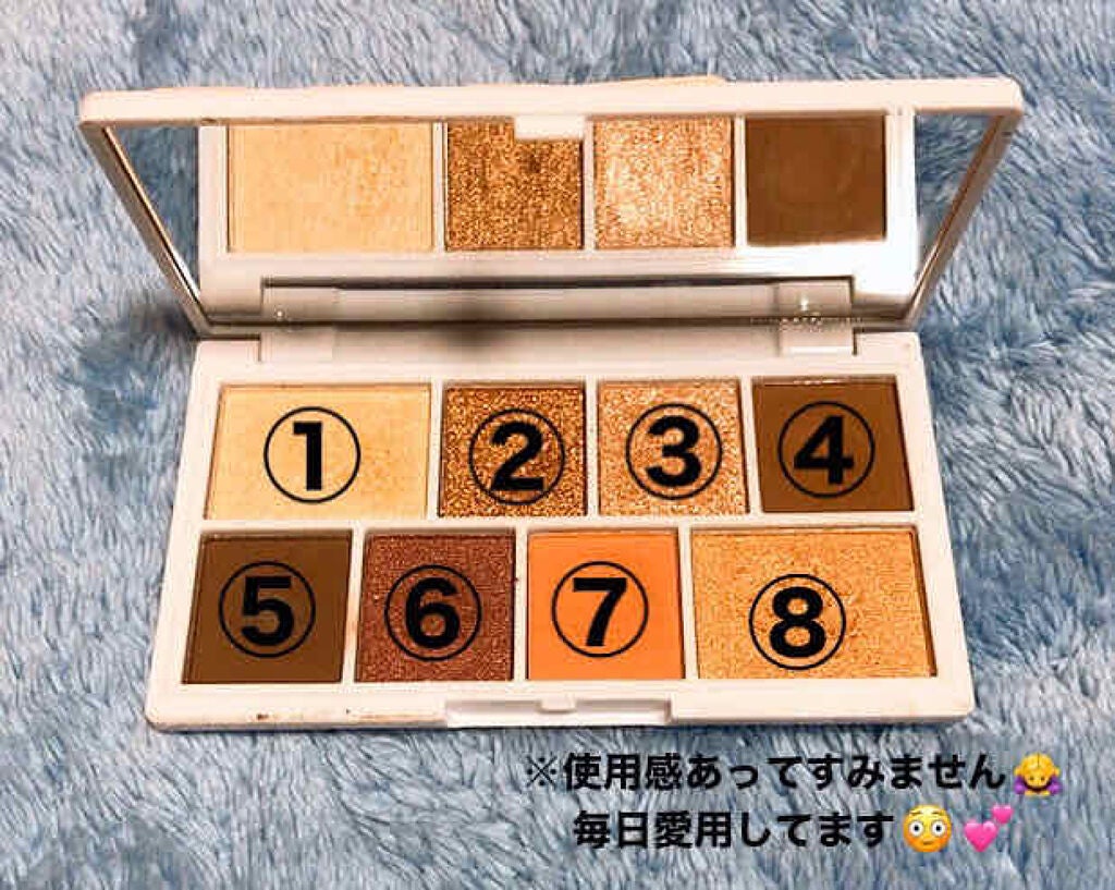 ミニチョコレートアイシャドウパレット/MAKEUP REVOLUTION/アイシャドウパレットを使ったクチコミ(2枚目)