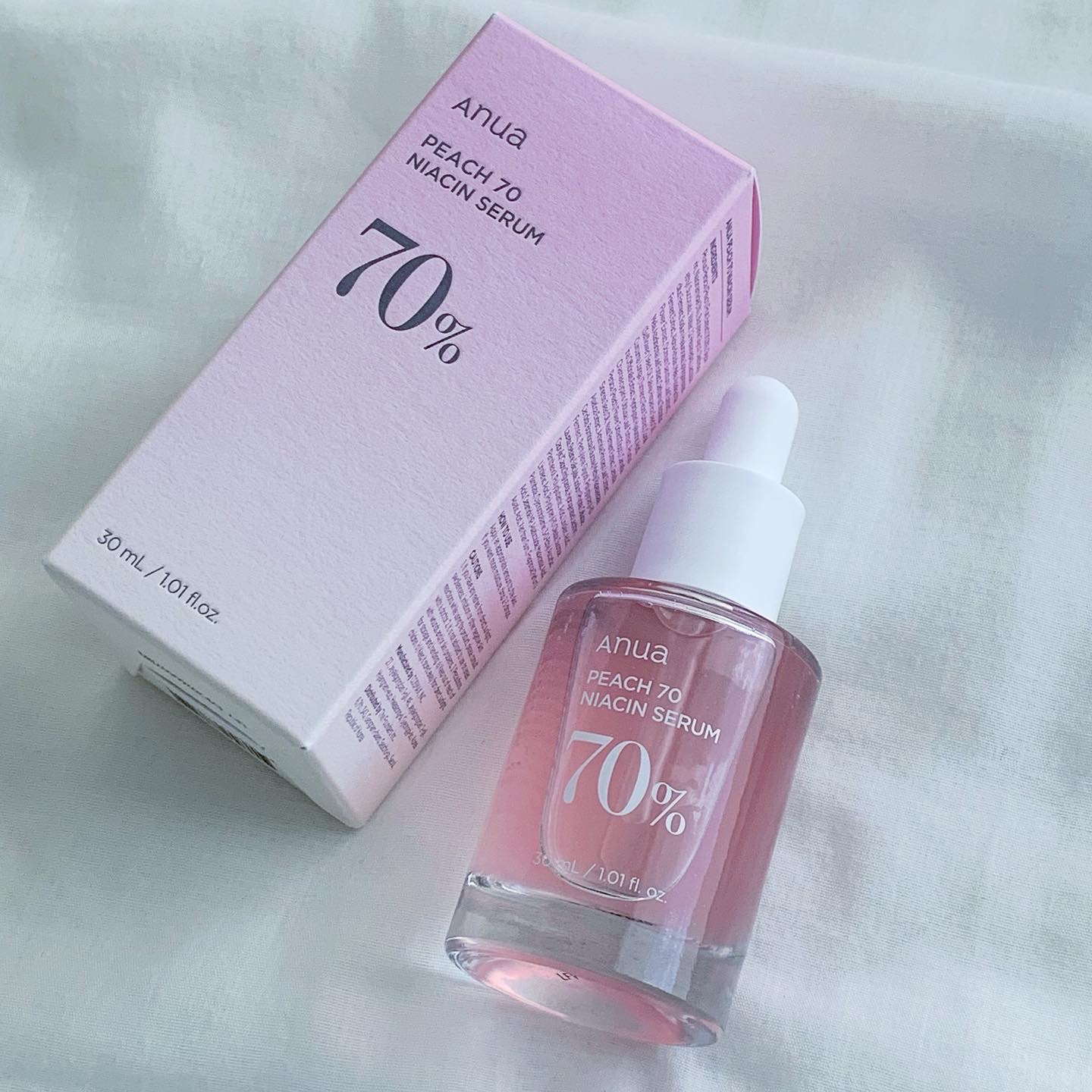 桃70%ナイアシンセラム/Anua/美容液を使ったクチコミ（1枚目）