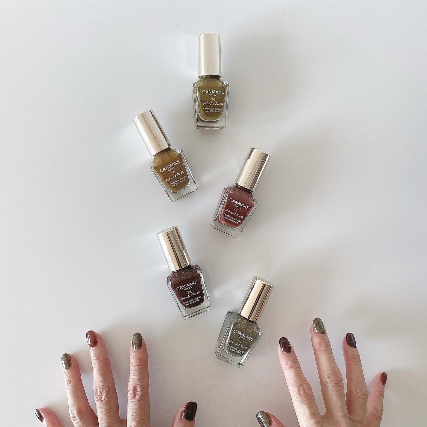 カラフルネイルズ/キャンメイク/マニキュアを使ったクチコミ(3枚目)