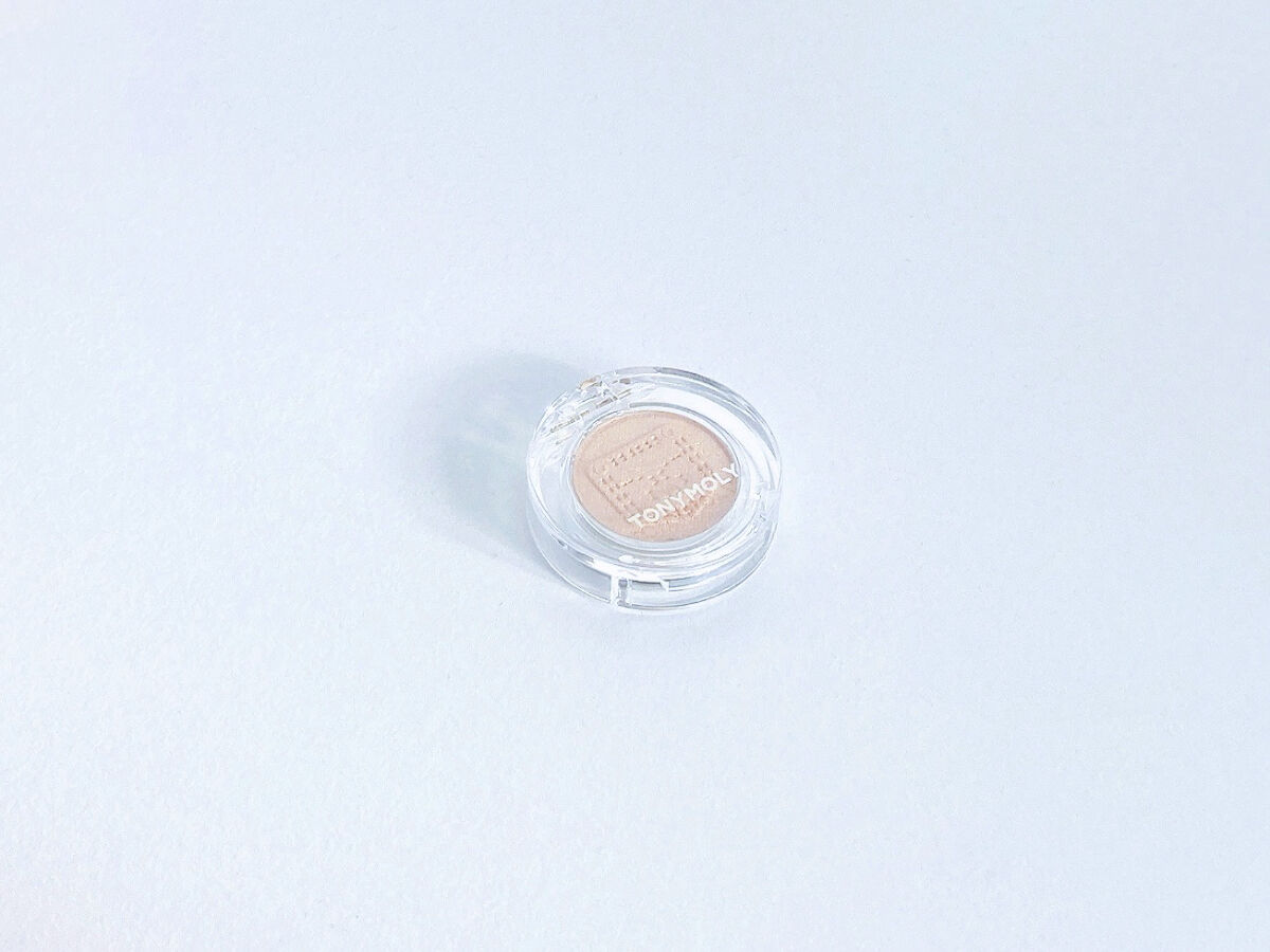 クリスタルシングルアイシャドウ/TONYMOLY/単色アイシャドウを使ったクチコミ（1枚目）