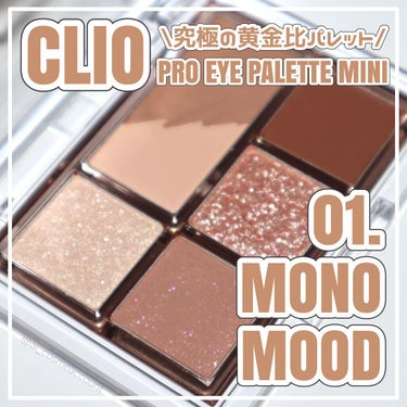 プロ アイパレット ミニ/CLIO/アイシャドウパレットを使ったクチコミ（1枚目）