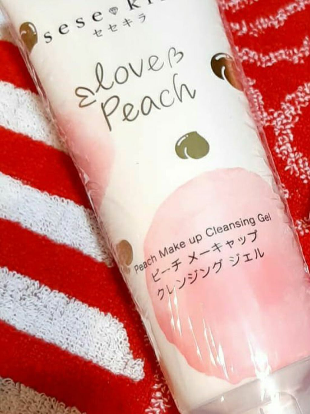 ピーチメーキャップクレンジングジェル/sesekira/クレンジングジェルを使ったクチコミ（1枚目）