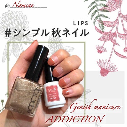 ジーニッシュ/ジーニッシュマニキュア/マニキュアを使ったクチコミ(1枚目)