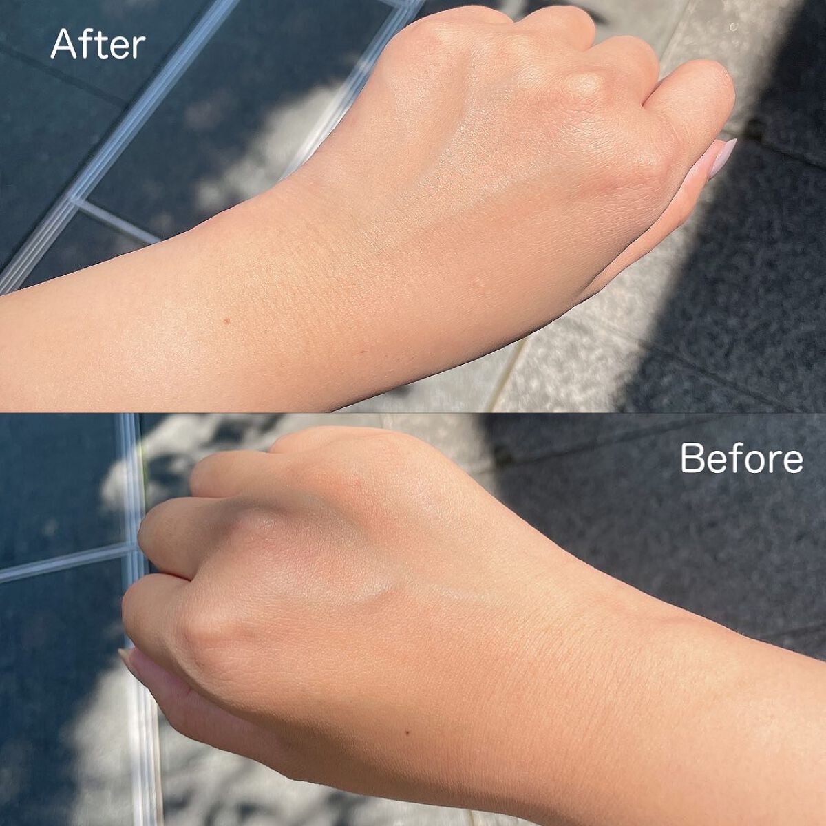 グリーンマイルドアップサンプラス/Dr.G/日焼け止めクリームを使ったクチコミ(3枚目)