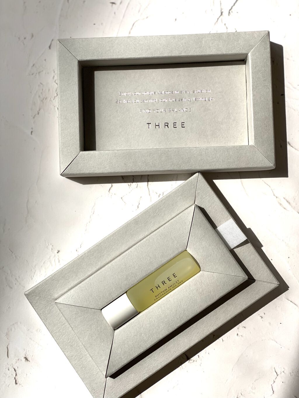 リズムアミュレットフレグランスオイル/THREE/香水(その他)を使ったクチコミ（2枚目）