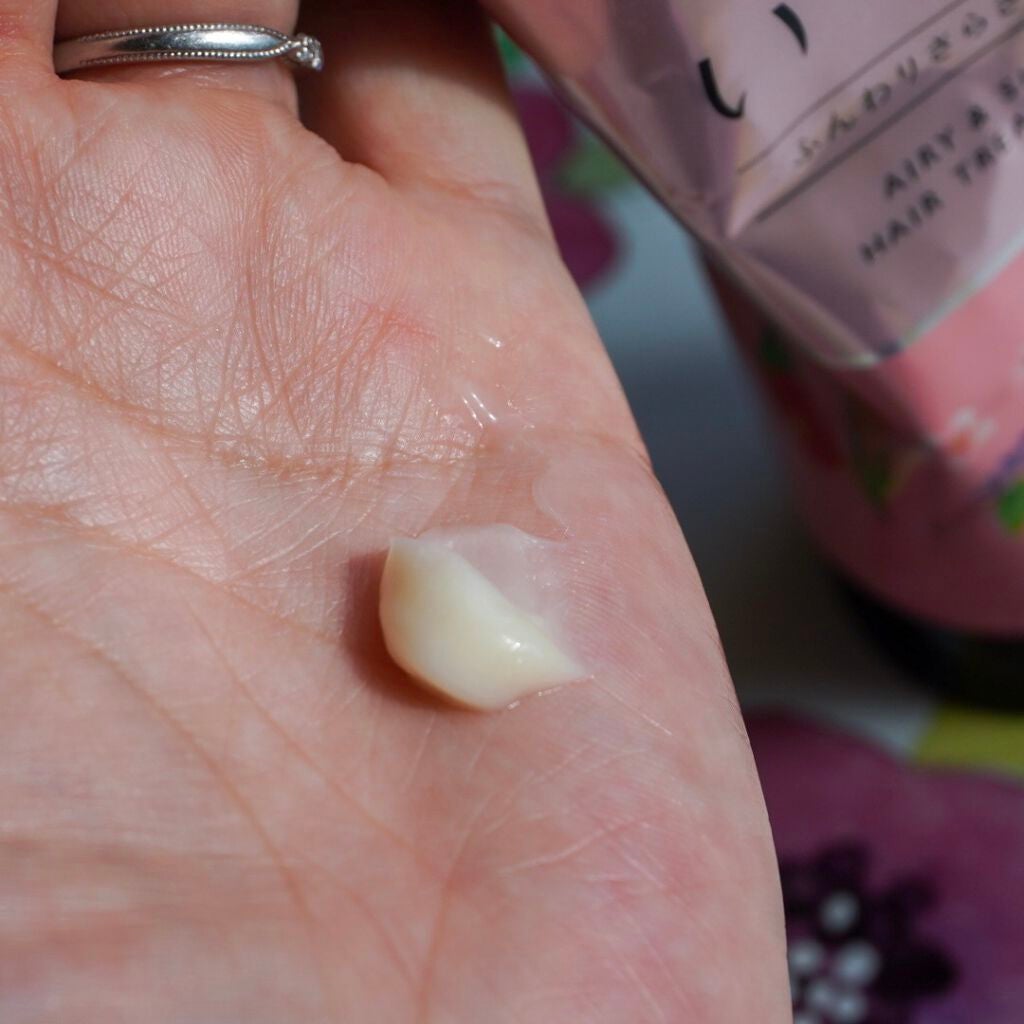 ふんわりさらさらケア トリートメント/いち髪/洗い流すヘアトリートメントを使ったクチコミ(3枚目)