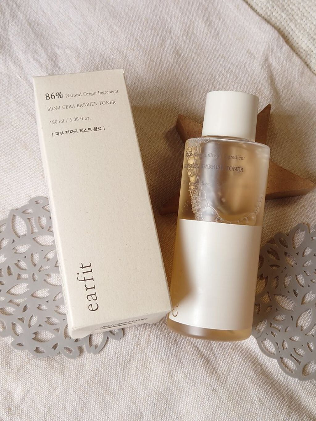 バイオム セラ バリア トナー/earfit/化粧水を使ったクチコミ(5枚目)