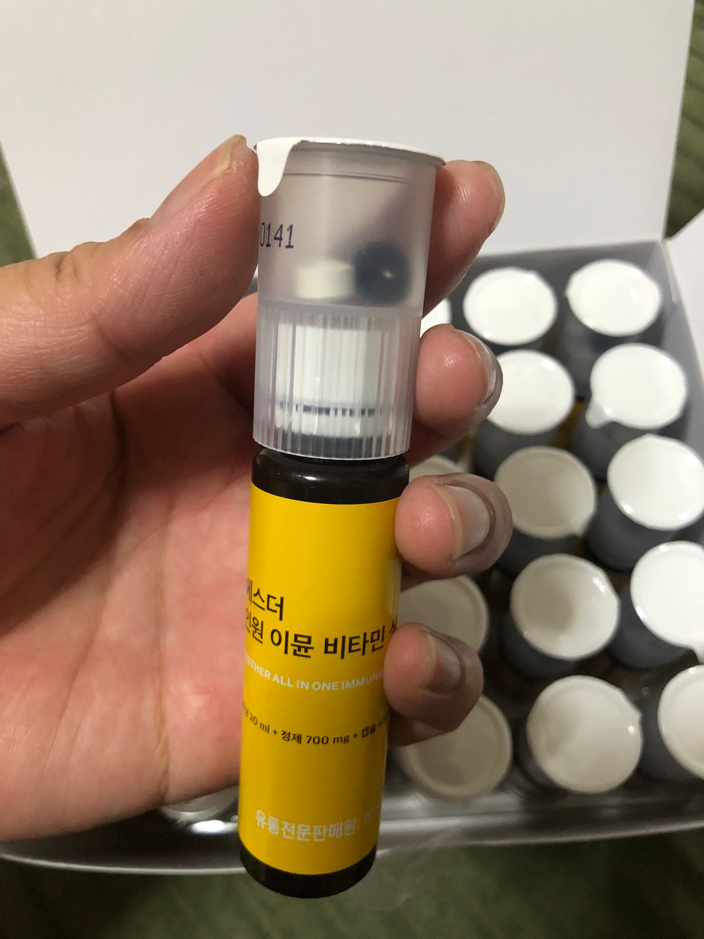 ヨエスターオールインワンイミューンビタミンショット20/ESTHER FORMULA/健康サプリメントを使ったクチコミ(3枚目)