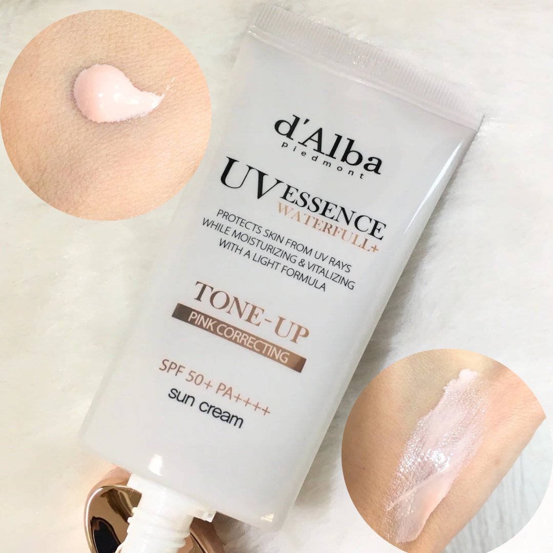 ウォータフルトーンアップサンクリーム/ダルバ/日焼け止めクリームを使ったクチコミ（3枚目）