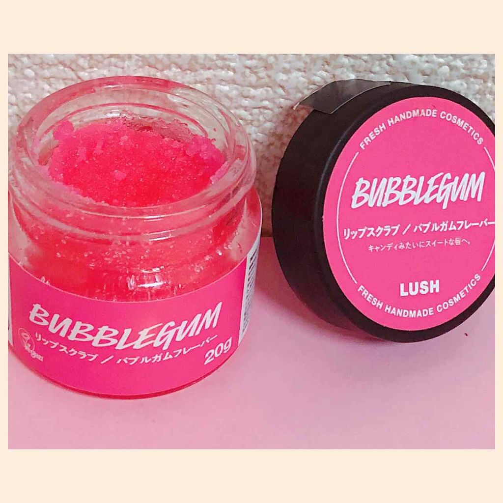バブルガムフレーバー リップスクラブ/ラッシュ/リップスクラブを使ったクチコミ(1枚目)