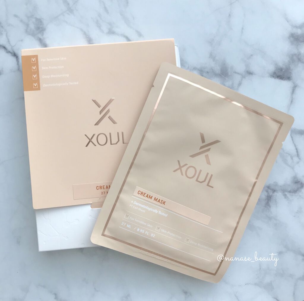 クリームマスク/XOUL/シートマスク・パックを使ったクチコミ(1枚目)