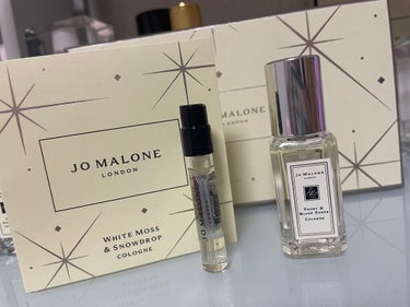 Jo MALONE LONDON ホワイトモス ＆ スノードロップ コロンのクチコミ「大 大 大好きなJo Maloneの香水❤️‍🔥

クリスマス限定BOXの以下の商品がセットに.....」（3枚目）