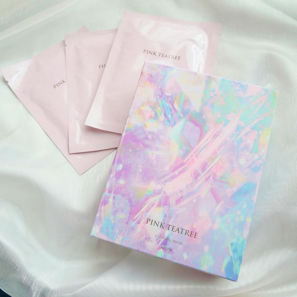ピンクティーツリーマスクパック/APLIN/シートマスク・パックを使ったクチコミ（2枚目）