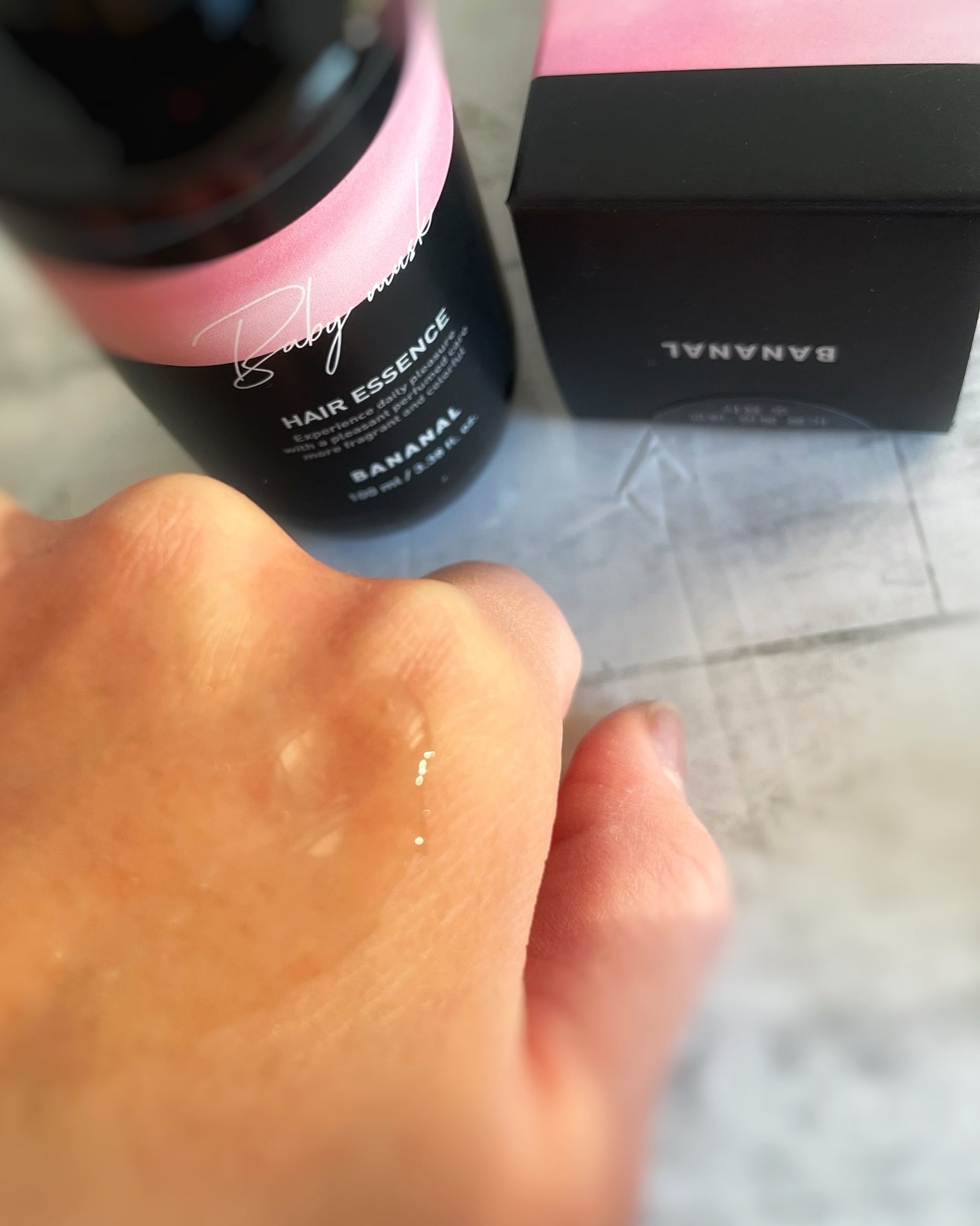 パフュームド ヘアエッセンス/BANANAL/アウトバストリートメントを使ったクチコミ(3枚目)