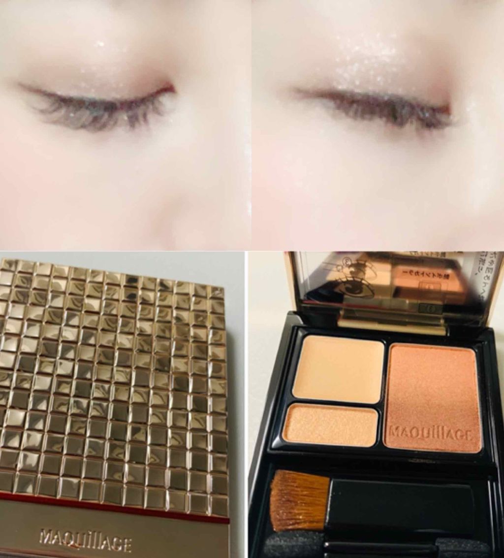 ドラマティックスタイリングアイズＳ/マキアージュ/アイシャドウパレットを使ったクチコミ（1枚目）