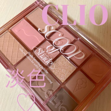 シェード アンド シャドウ パレット 03 SCOOP OF SHADE/CLIO/アイシャドウパレットを使ったクチコミ（1枚目）