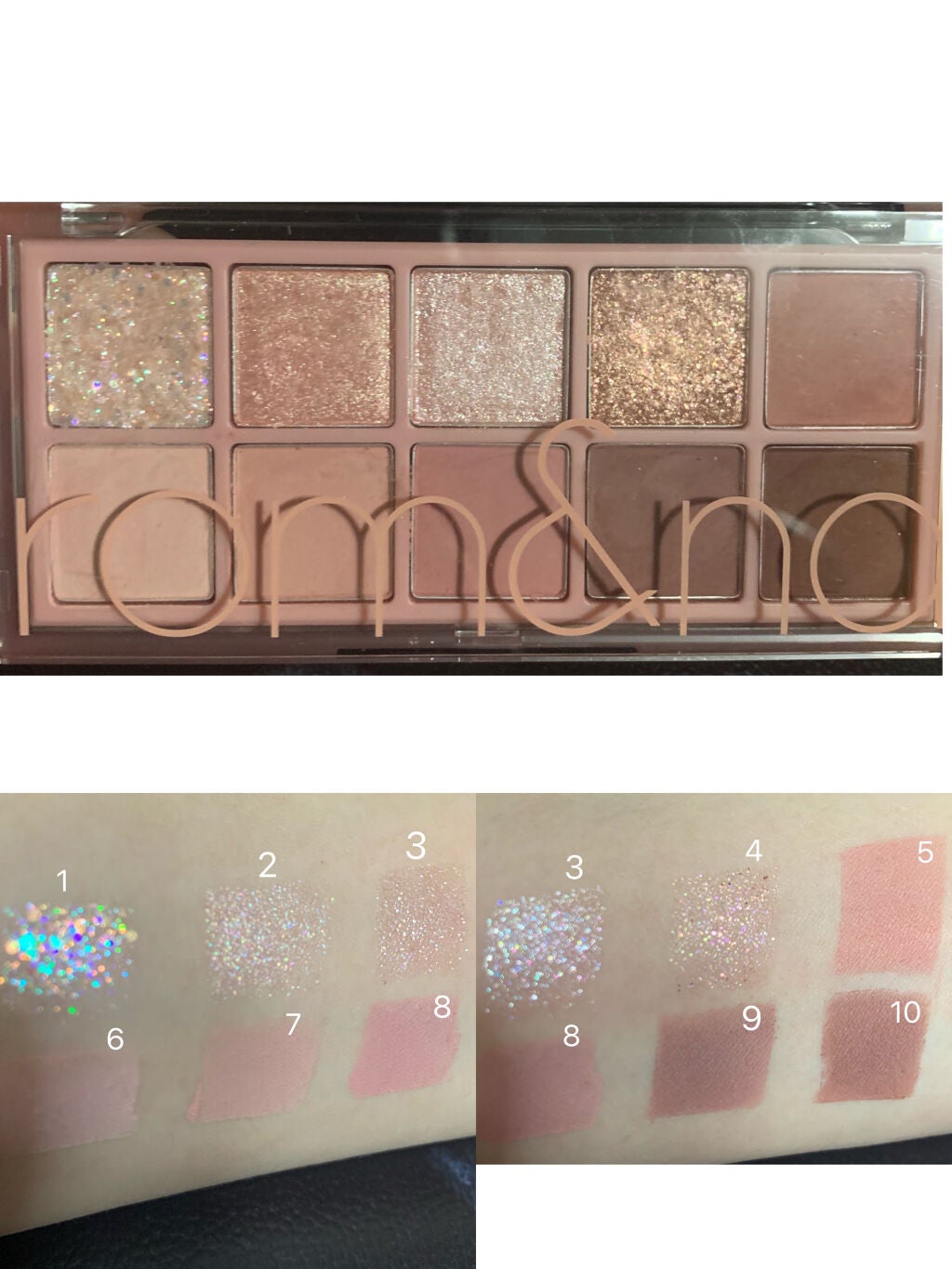 ベターザンパレット/rom&nd/アイシャドウパレットを使ったクチコミ(5枚目)