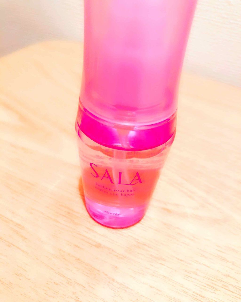 まっすぐアイロン用オイル/SALA/ヘアオイルを使ったクチコミ(1枚目)