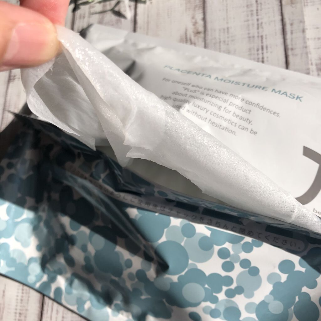 プラセンタモイスチュアマスク/PLuS/シートマスク・パックを使ったクチコミ（3枚目）