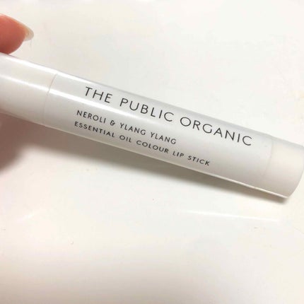 オーガニック認証 精油カラーリップスティック/THE PUBLIC ORGANIC/口紅を使ったクチコミ(1枚目)