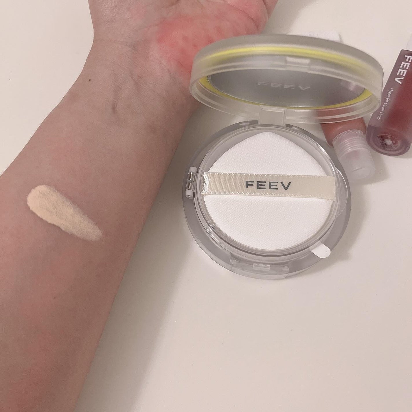 カラードロップ/FEEV/口紅を使ったクチコミ(4枚目)