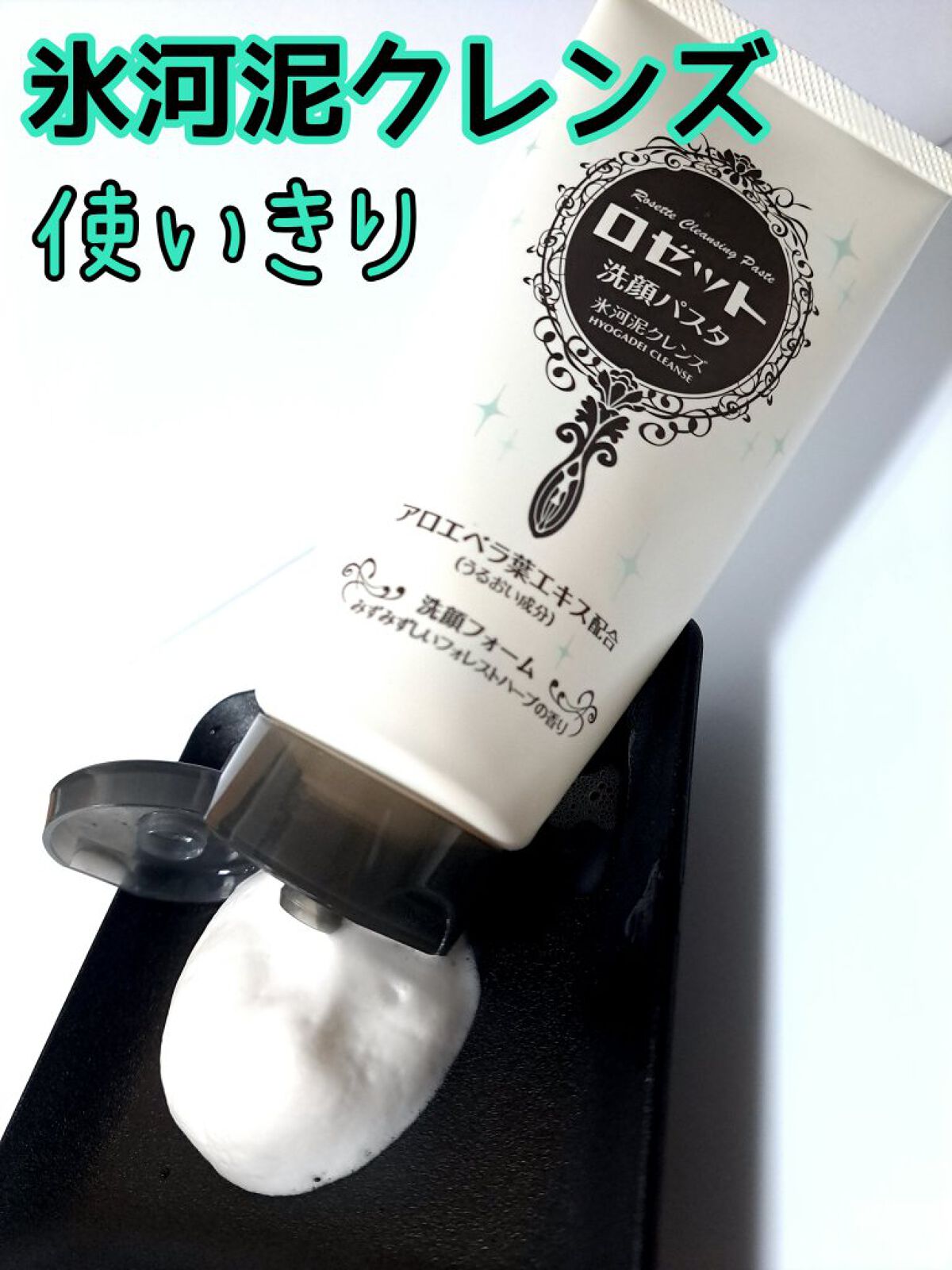 ロゼット洗顔パスタ 氷河泥クレンズ/ロゼット/洗顔フォームを使ったクチコミ（1枚目）