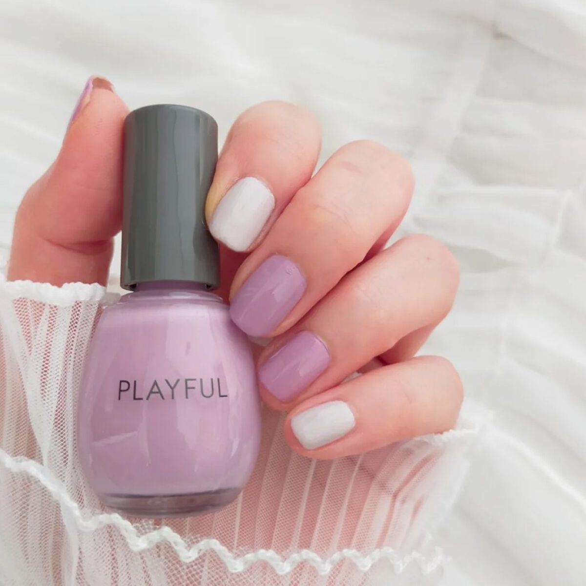 プレイフル コーディネートネイル/PLAYFUL/オールインワンネイルを使ったクチコミ（1枚目）