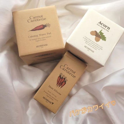 キャロットカロテン カーミングウォーターパッド/SKINFOOD/トナーパッドを使ったクチコミ(6枚目)