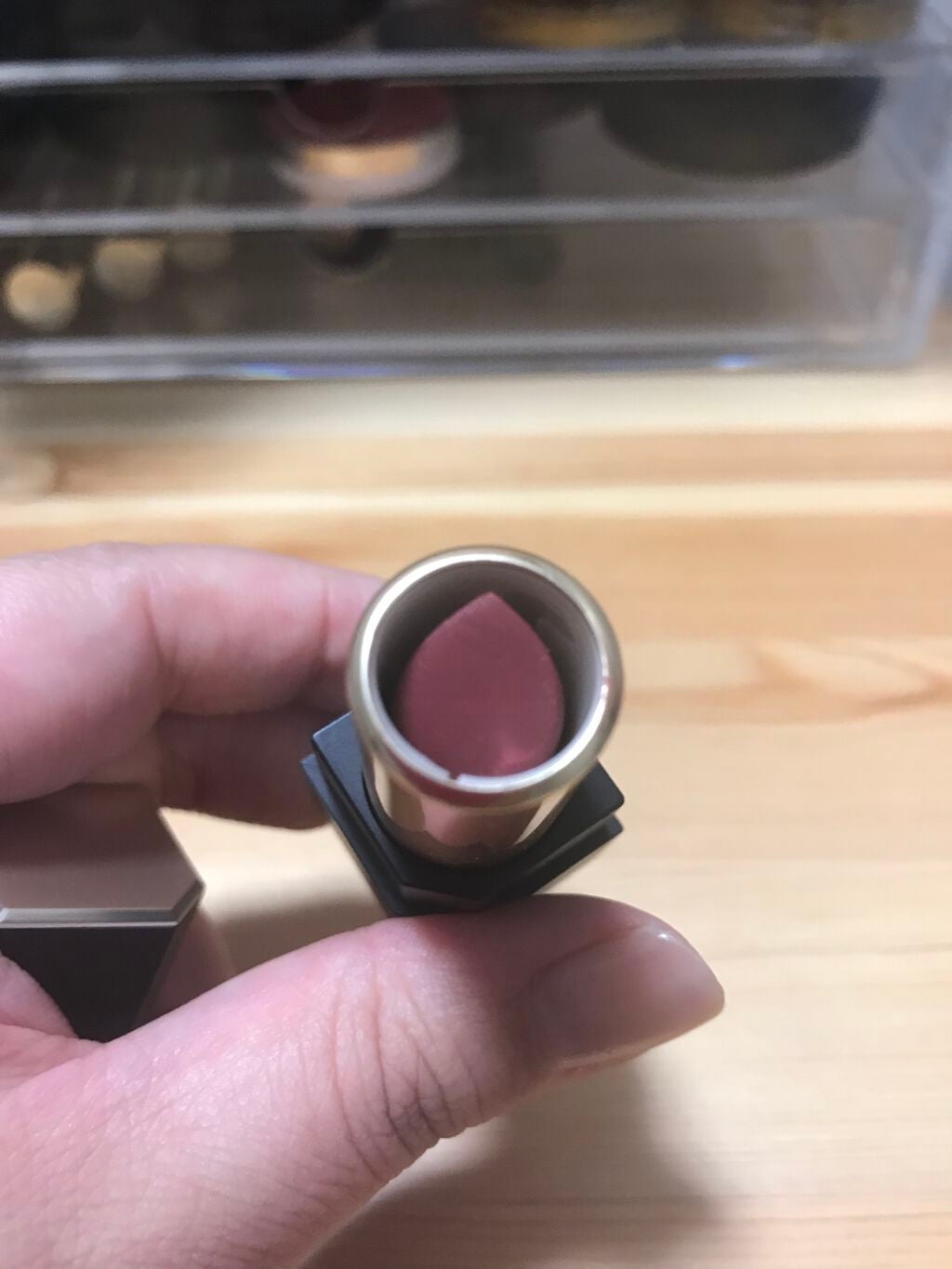 シアー マット リップスティック/SUQQU/口紅を使ったクチコミ(4枚目)