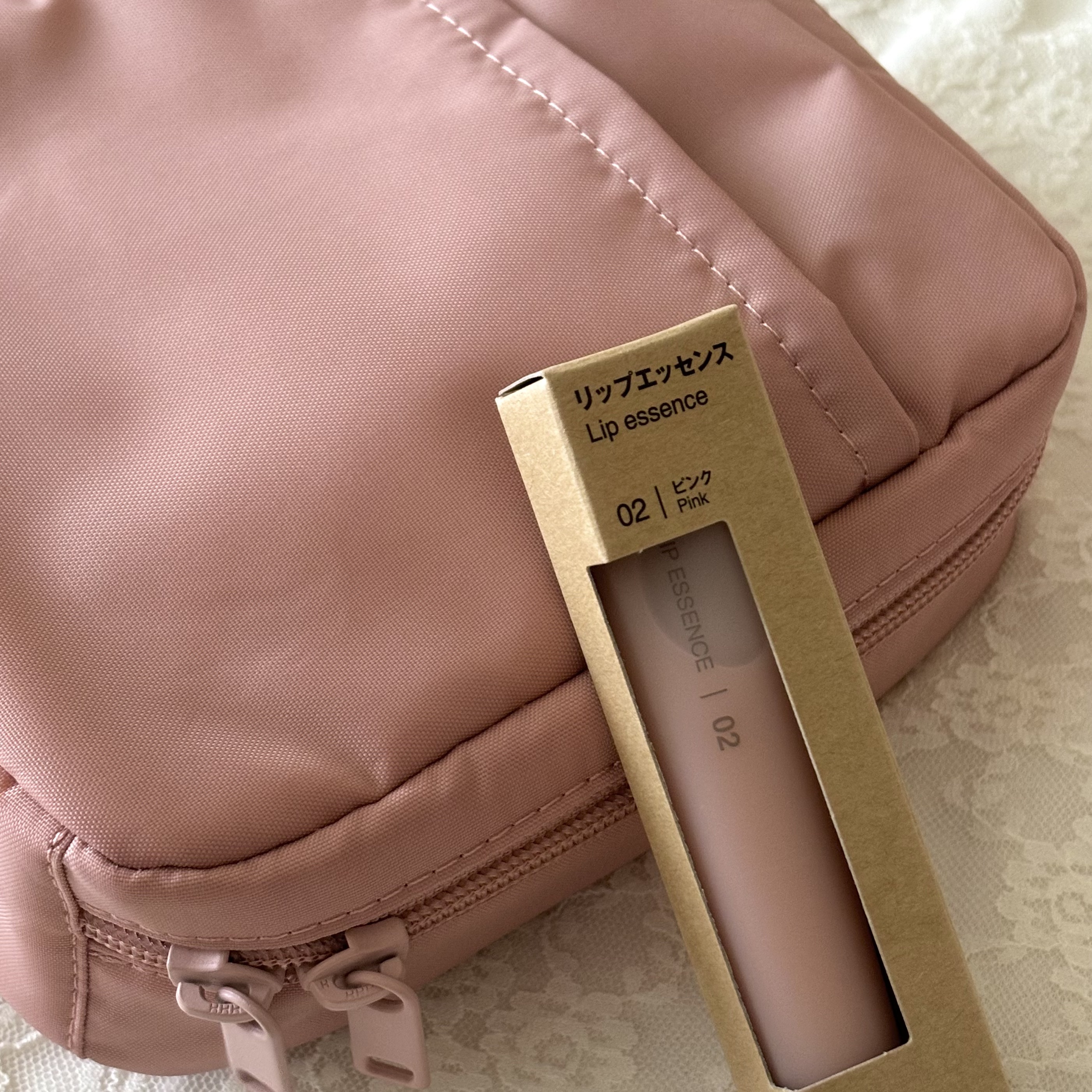 ナイロンメイクポーチ/無印良品/化粧ポーチを使ったクチコミ（1枚目）