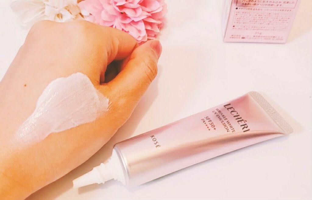 リンクルホワイト UVエマルジョン/ルシェリ/乳液を使ったクチコミ（3枚目）