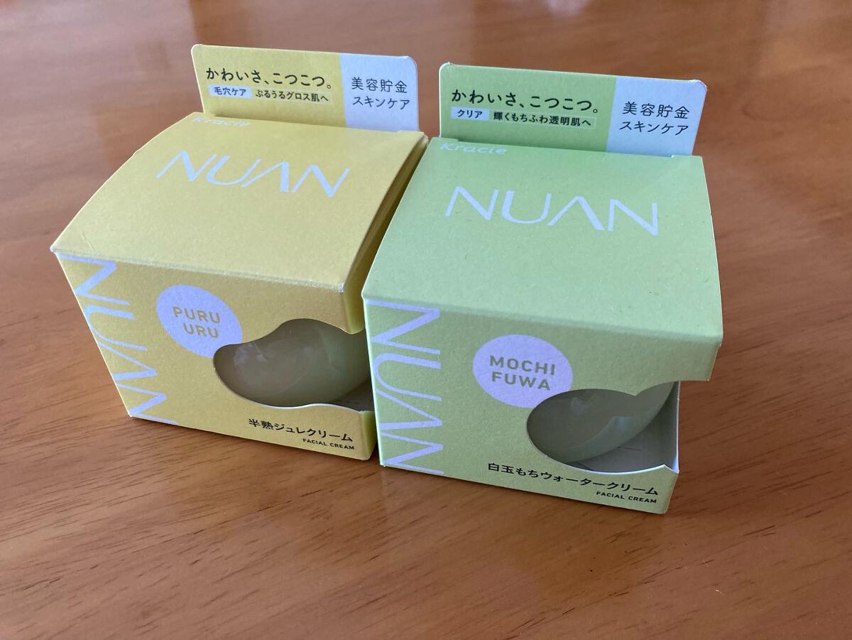 白玉もちウォータークリーム/NUAN/フェイスクリームを使ったクチコミ(2枚目)