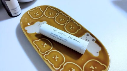 オーガニック認証 精油リップスティック スーパーポジティブ ライズ/THE PUBLIC ORGANIC/リップクリームを使ったクチコミ(1枚目)