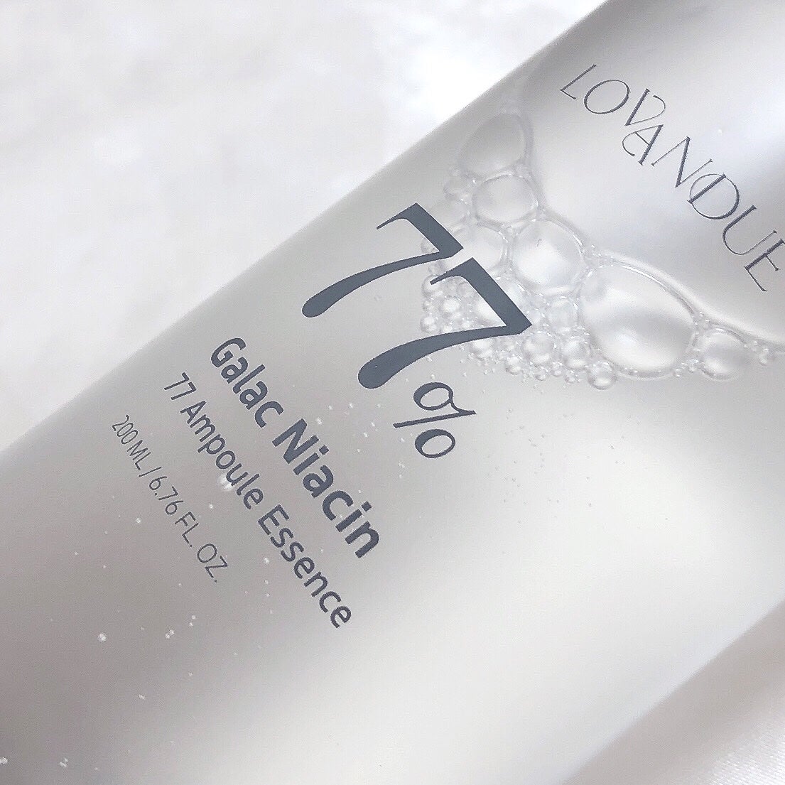 ガラクナイアシン77アンプルエッセンス /LOVANDUE/美容液を使ったクチコミ(4枚目)
