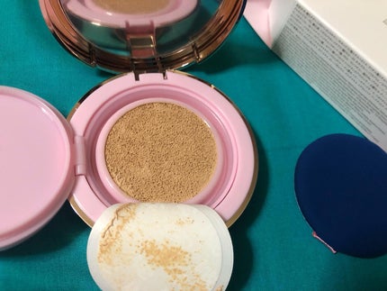 ピンクティーツリーカバークッション/APLIN/クッションファンデーションを使ったクチコミ(5枚目)