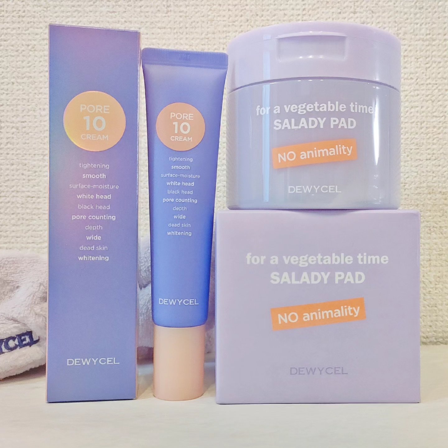 ポアーテンクリーム/DEWYCEL/化粧下地を使ったクチコミ（1枚目）