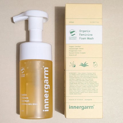 オーガニックスフェミニンフォームウォッシュ/innergarm/デリケートゾーンケアを使ったクチコミ(1枚目)