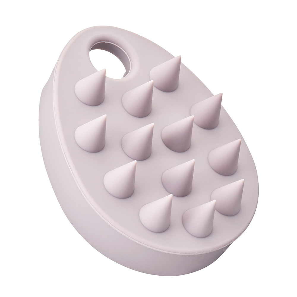 リラクシングスカルプケアブラシ パープルベージュ