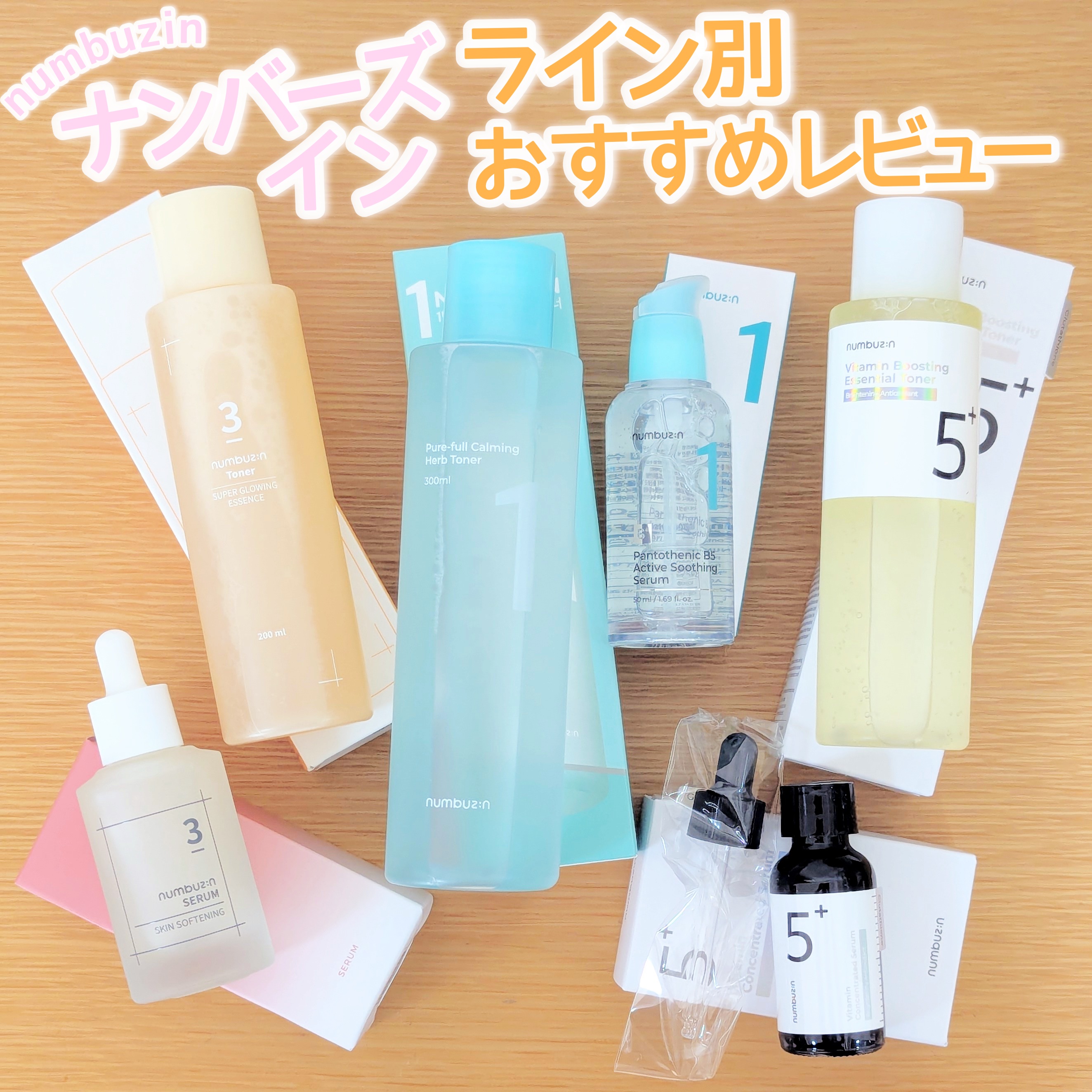 3番 すべすべキメケアセラム/numbuzin/美容液を使ったクチコミ（1枚目）