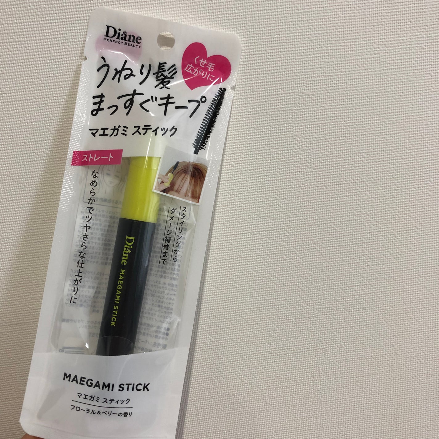 MAEGAMI スティック〈ストレート〉フローラル&ベリー の香り/ダイアン/その他スタイリングを使ったクチコミ(1枚目)