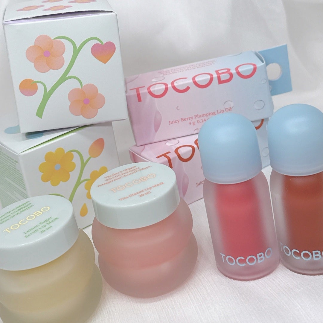 ビタグレーズドリップマスク/TOCOBO/リップマスクを使ったクチコミ(7枚目)