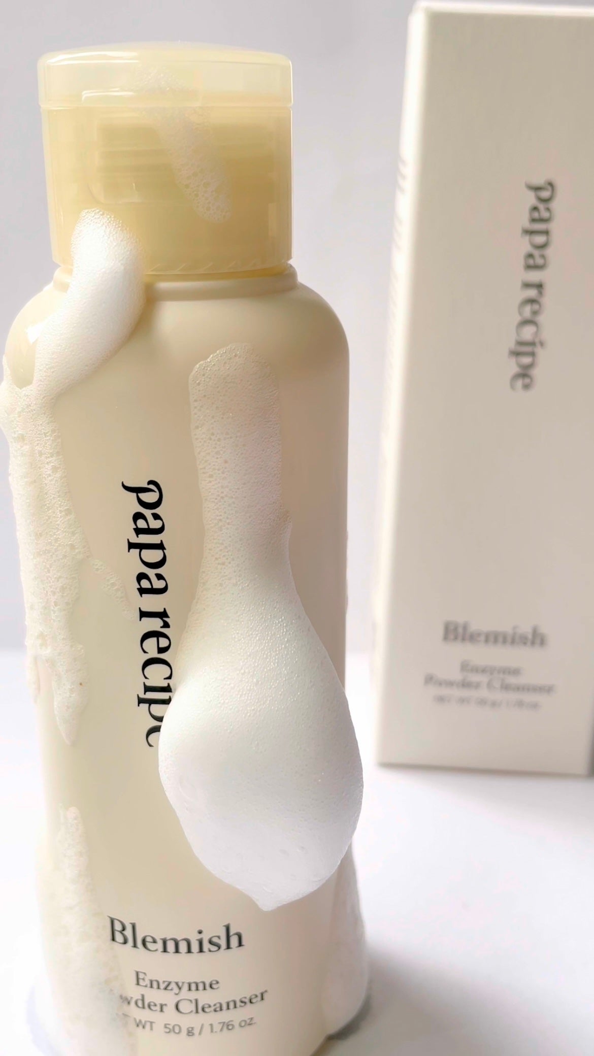 ブレミッシュ 酵素 洗顔パウダー/PAPA RECIPE/洗顔パウダーを使ったクチコミ(1枚目)