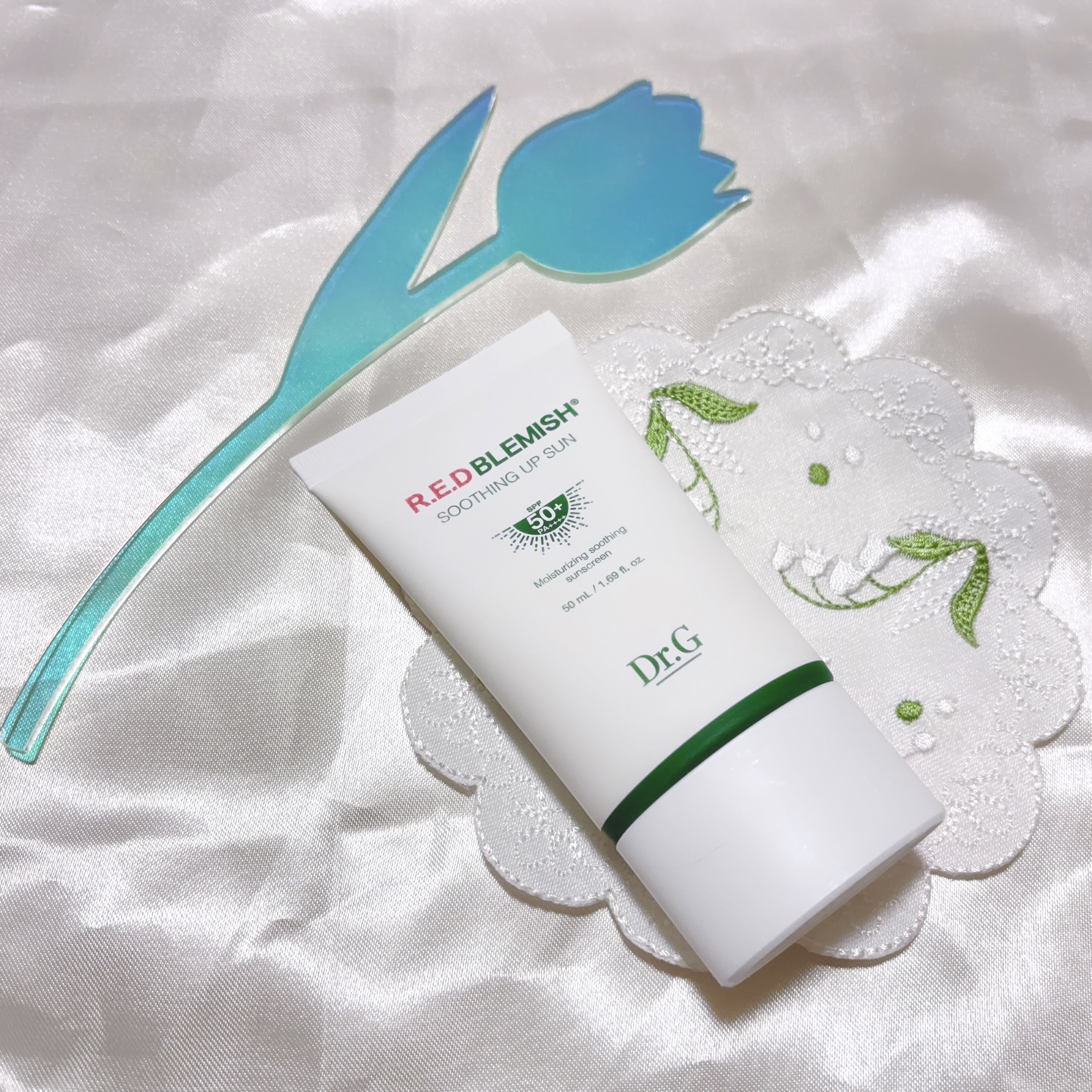 レッドブレミッシュスージングアップサン/Dr.G/日焼け止めクリームを使ったクチコミ（1枚目）