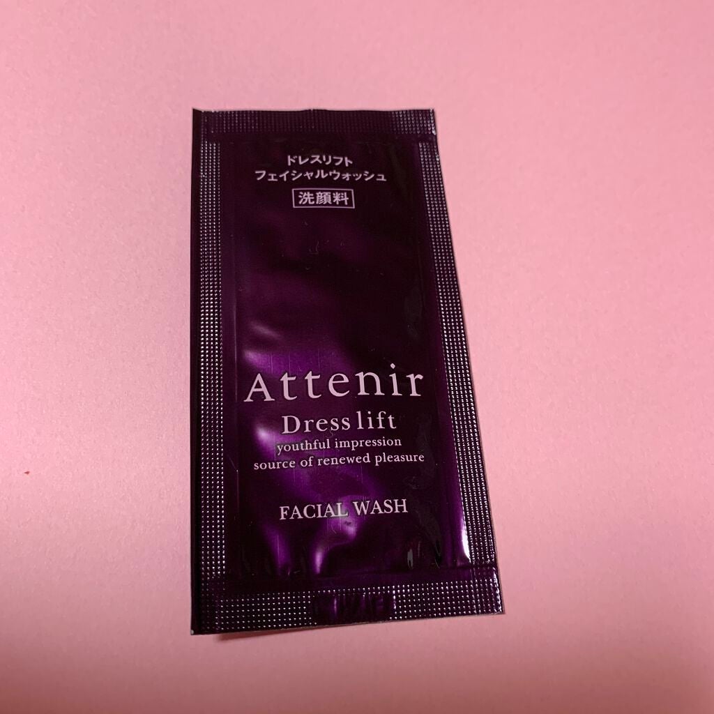 ドレスリフト フェイシャルウォッシュ/アテニア/洗顔フォームを使ったクチコミ(1枚目)